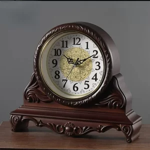 North European retro table clock